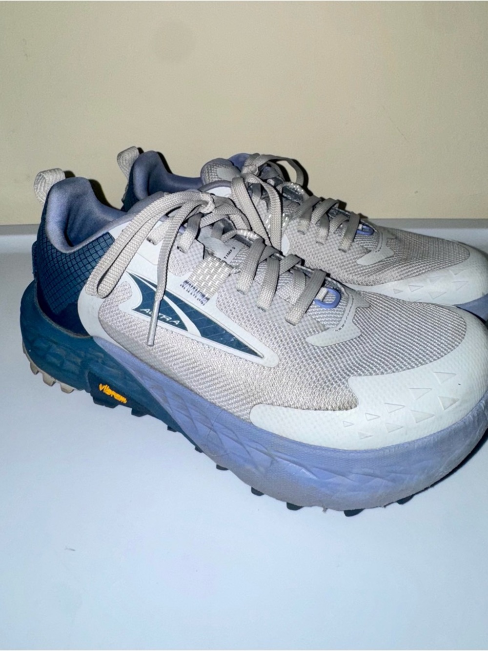 Altra Timp 5 Trail Running Shoes Gray/Blue/Periwinkle